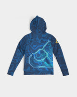 Blue Robo Cloud SMC Women's Hoodie