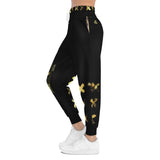 Gold X'ed Out Joggers