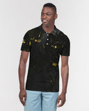 Black & Yellow SMC Men's Slim Fit Polo