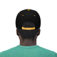 State-Mint Snap Back Hat - Yellow Logo