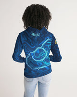 Blue Robo Cloud SMC Women's Hoodie