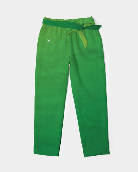 Green Bean SMC Women's Belted Tapered Pants