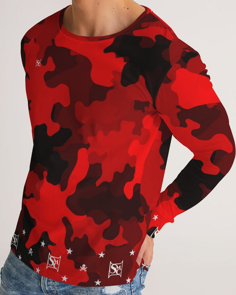 Red Camo SMC x2 Men's Long Sleeve Tee