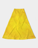 Yellow Paper SMC Women's A-Line Midi Skirt