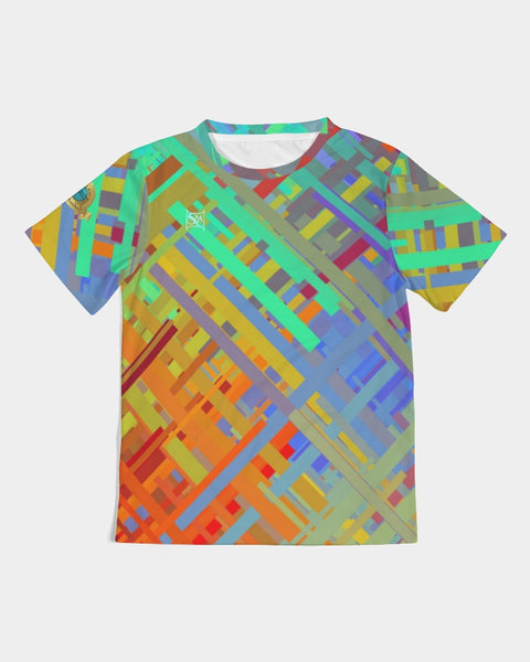 Color Glitchy SMC Kids Tee